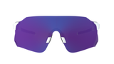 Óculos de Sol HB Quad X 2.0 - Pearled White/ Blue Chrome