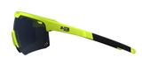 Óculos de Sol HB Shield Evo Road NEON YELLOW/ GRAY UNICO