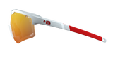 Óculos de Sol HB Shield Evo Road PEARLED WHITE/ MULTI RED UNICO