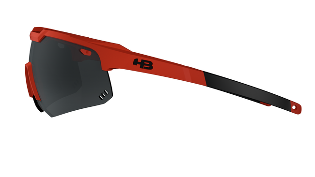 Óculos de Sol HB Shield Evo Montain MATTE ORANGE/ SILVER UNICO