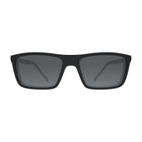Óculos de Grau HB 0379 Switch Clip On Matte Black/ Polarized Gray