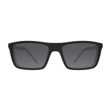 Óculos de Grau HB 0379 Switch Clip On Matte Black/ Polarized Gray
