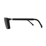 Óculos de Grau HB 0379 Switch Clip On Matte Black/ Polarized Gray