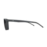 Óculos de Grau HB 0380 Switch Clip On Matte Graphite/ Polarized Silver - Lente 5,0 cm