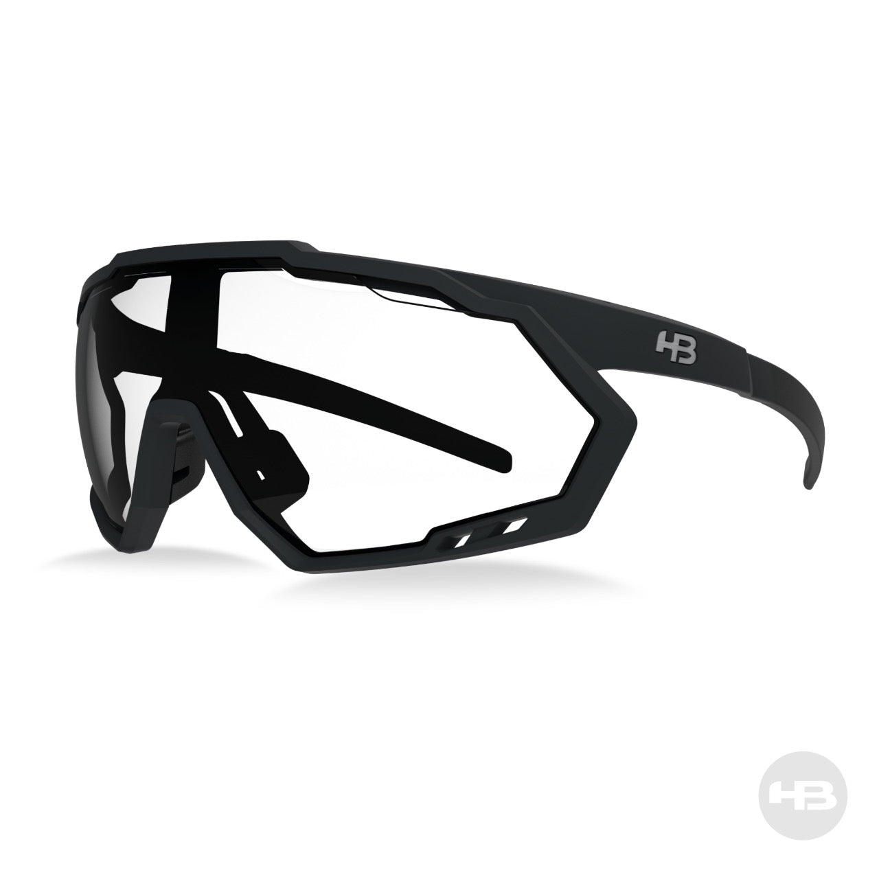 Óculos de Sol HB Spin Matte Black/ Photochromic - Lente 14,6 cm - Loja HB