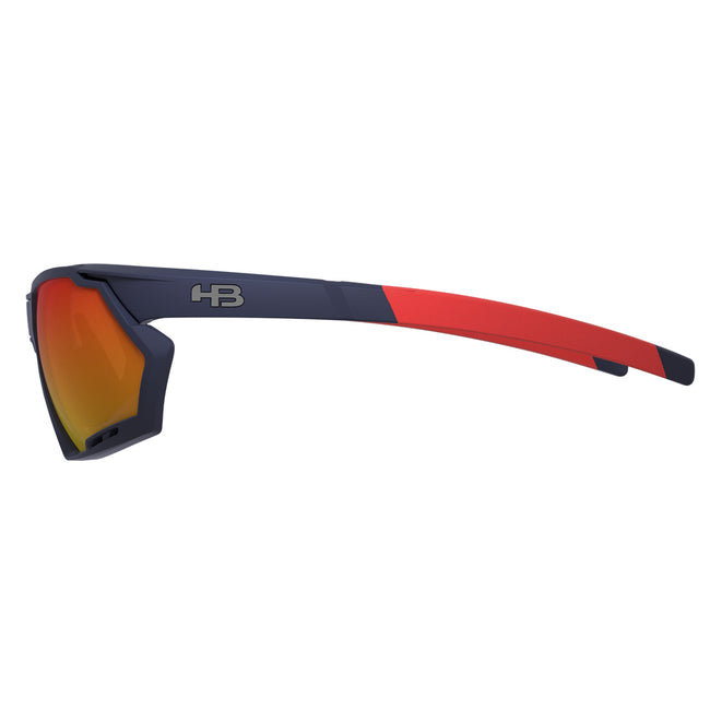 Óculos de Grau HB Rush Clip On Matte Navy/ Multi Red