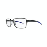 Óculos De Grau Hb Duotech 0291 M Gra/ M B Blu