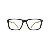 Óculos de Grau HB Polytech 0367 Matte Black/ Wood - Lente 5,7 cm