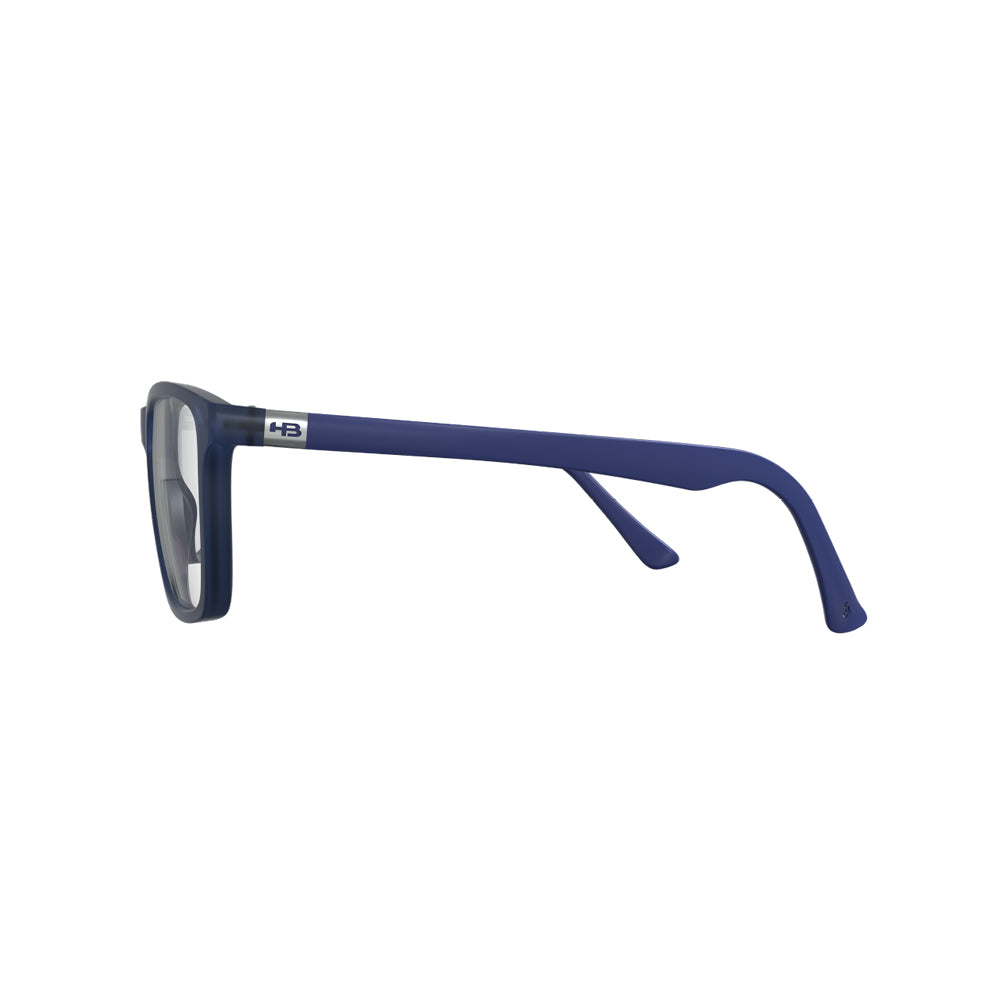 Óculos de Grau HB Polytech 0367 Matte Ultramarine/ Blue Mirror - Lente 5,7 cm - Loja HB