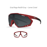 Óculos de Sol HB Spin Gradient Red/ Black Gray/ Cristal - Lente 14,6 cm