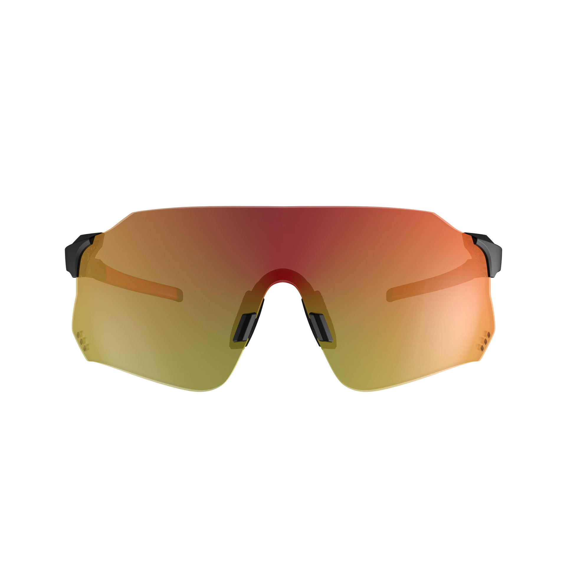Óculos de Sol HB Quad X 2.0 - Matte Black/ Red Chrome - Loja HB