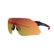 Óculos de Sol HB Quad X 2.0 - Matte Black/ Red Chrome