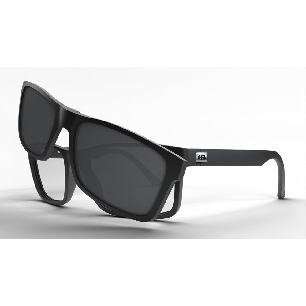 Óculos de Grau HB Switch 0426 Matte Black/ Polarized Gray - Loja HB
