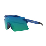 Óculos de Sol HB Apex Wavy Matte Blue/ Green Chrome