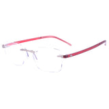 Armação HB Polytech 2 0402 Matte Grey/ Matte Red  - Lente 5,5