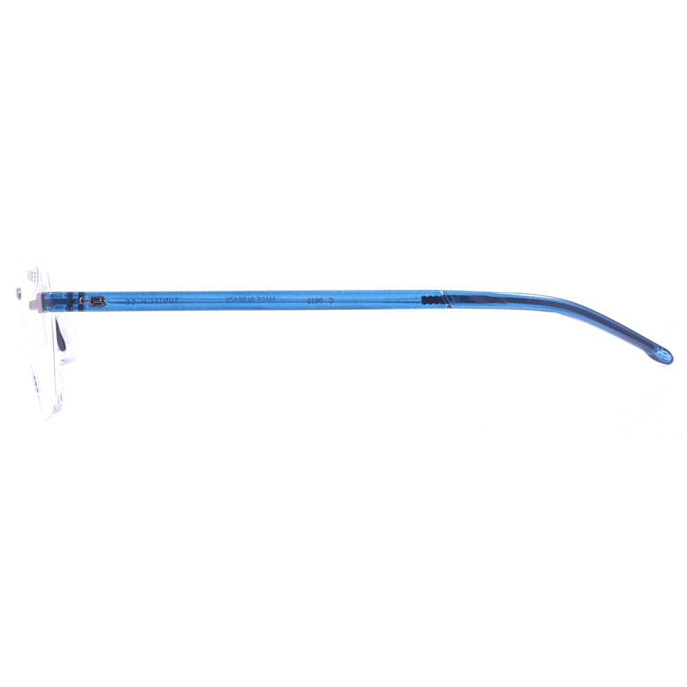 Armação HB Polytech 2 0402 Matte Grey/ Naval Blue - Lente 5,5 - Loja HB
