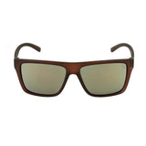 Óculos de Sol HB Floyd Matte Brown/ Gold Espelhado