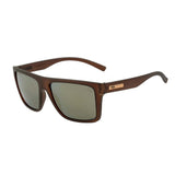 Óculos de Sol HB Floyd Matte Brown/ Gold Espelhado