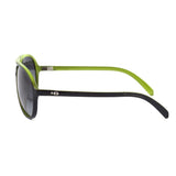 Óculos de Sol HB Jeremy Black Citric Green/ Gray Degradê