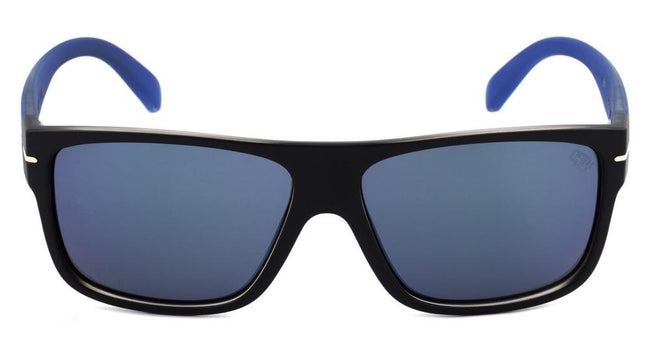 Óculos de Sol HB Would Matte Black/ Blue Espelhado