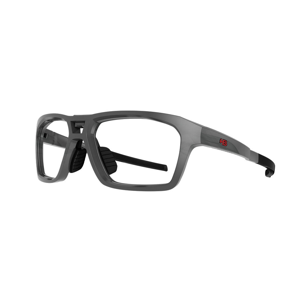 Óculos de Grau HB Presto Clip On Graphene/ Red Orange Chrome - Lente 5,5 cm - Loja HB