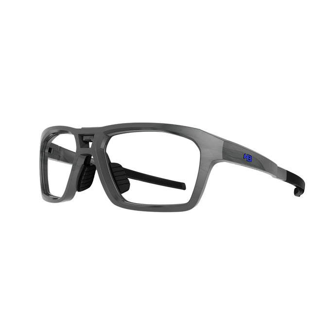 Óculos de Grau HB Presto Clip On Graphene/ Blue/ Blue Chrome - Lente 5,5 cm