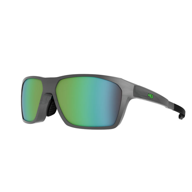 Óculos de Grau HB Presto Clip On Graphene/ Green/ Green Chrome - Lente 5,5 cm