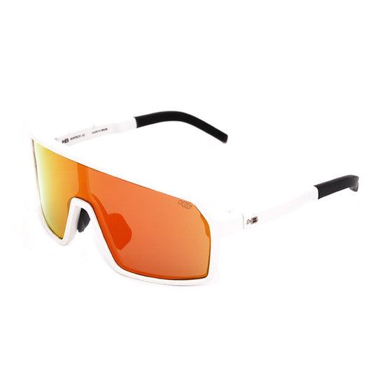 Óculos de Sol HB Grinder Pearled White/ Orange Chrome - Lente 13,1 cm - Loja HB