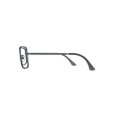 Óculos de Grau HB Ductenium 0390 Matte Graphite Lente 5,9 cm