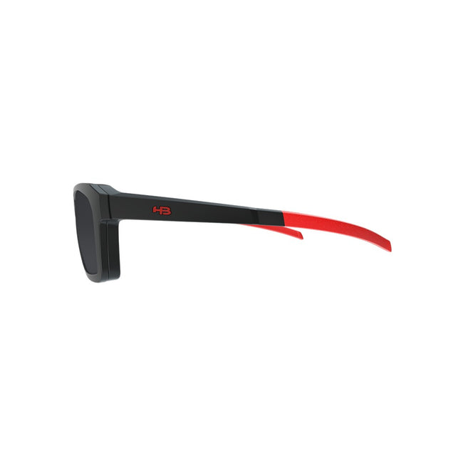 Óculos de Grau HB Switch 0401 M Black D. Red/ Gray Polarizado Lente 5,3 cm
