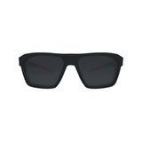 Óculos de Grau HB Switch 0401 M Black D. Red/ Gray Polarizado Lente 5,3 cm
