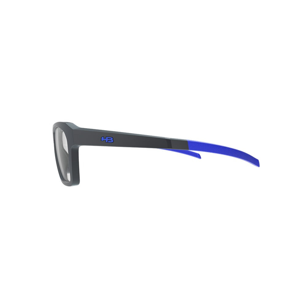Óculos de Grau HB Switch 0401 Matte Graphite/ Blue Polarizado Lente 5,3 cm - Loja HB