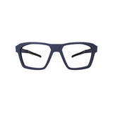 Óculos de Grau HB Switch 0401 Matte Navy/ Silver Polarizado Lente 5,3 cm