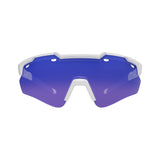 Óculos de Sol Shield Evo 2.0 Pearled White/ Blue Chrome