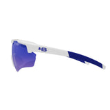 Óculos de Sol Shield Evo 2.0 Pearled White/ Blue Chrome