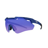 Óculos de Sol Shield Evo 2.0 Matte Blue/ Blue Chrome