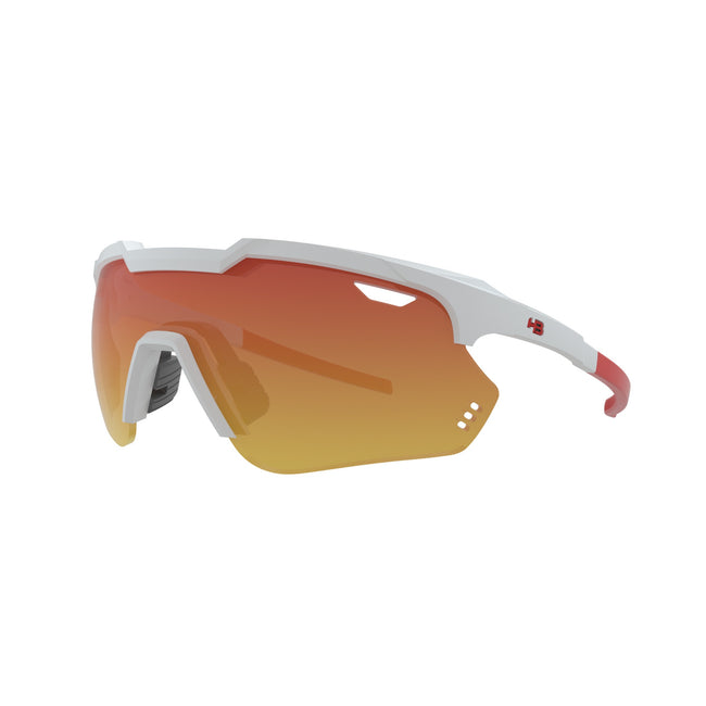Óculos de Sol HB Shield Comp. 2.0 Pearled White/ Red Chrome