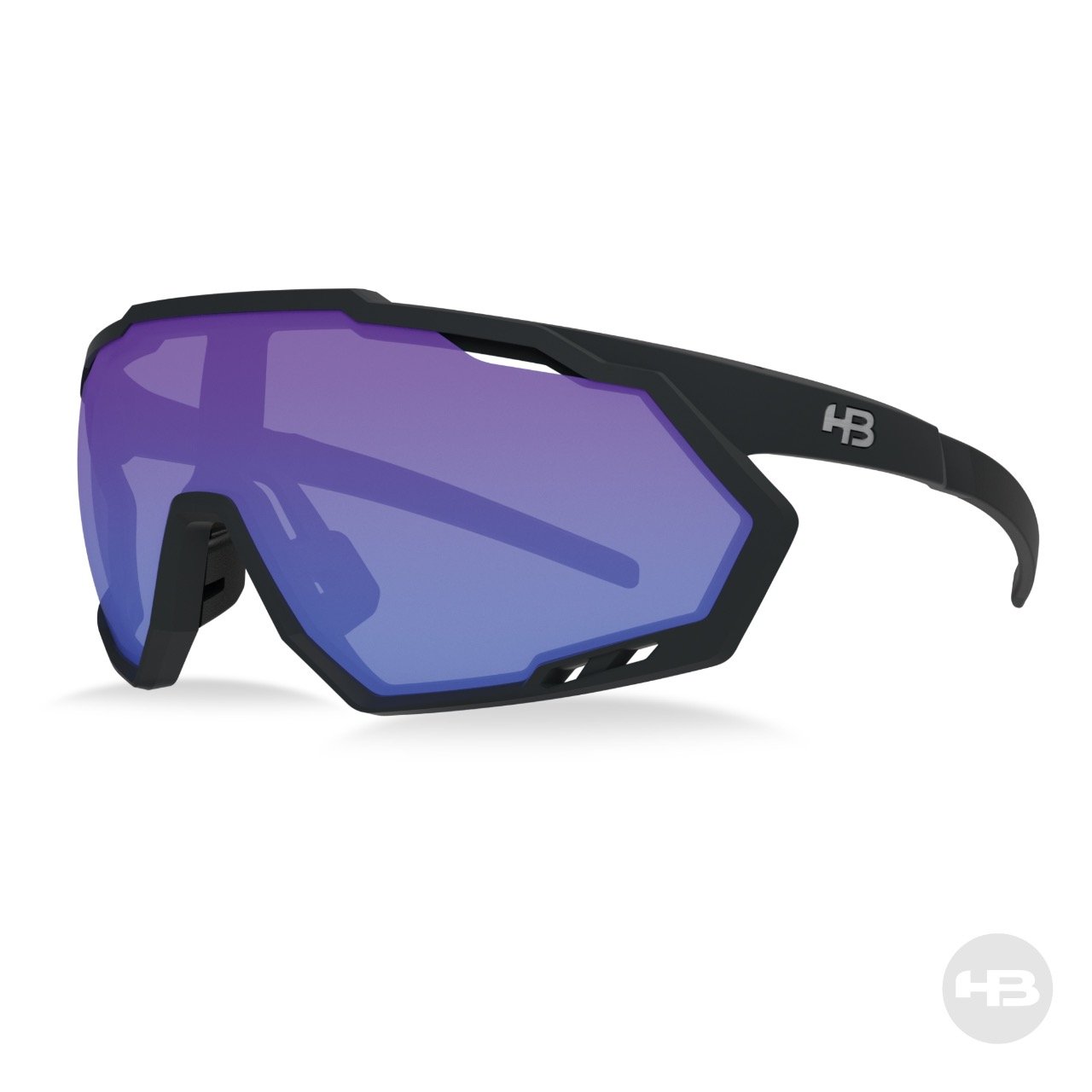 Óculos de Sol HB Spin Matte Black/ Photochromic - Lente 14,6 cm - Loja HB